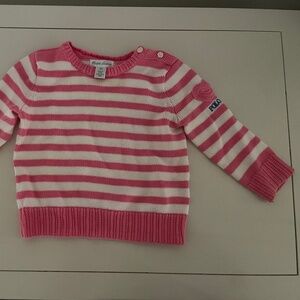 Ralph Lauren strip  girls sweater